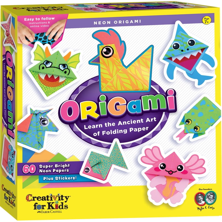 Creativity for Kids Origami Craft Kit, 60 Papers photo 2