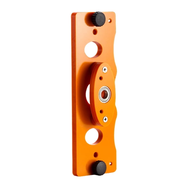 Cortador de madera, guía de taladro para agujeros, plantilla perforadora de 3x9 pulgadas, multifuncional para accesorios de carpintero, herramienta de