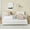 White, variant on Twin Size Daybed Frame Heavy Duty Metal Slats Mattress Foundation Platform Sofa Bed with Headboard for Bedroom, Black