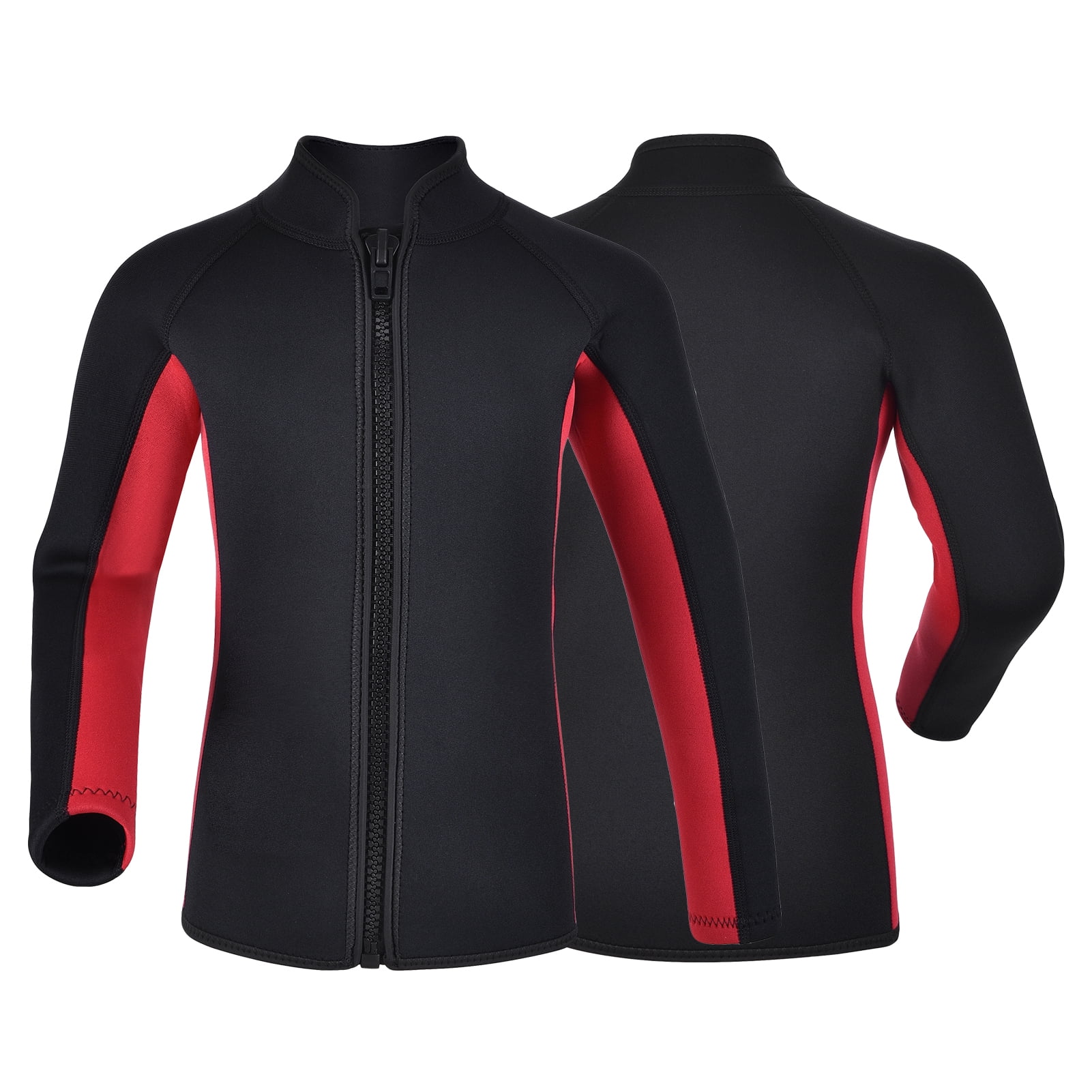 REALON Kids Wetsuits Top for Girls and Boys 3MM Child Wetsuit Jacket 3