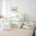 thumbnail image 4 of YST 7-Piece Geometric Circles Comforter Set, White Grey Atomic Bedding Set, Full Size Bed in a Bag, 4 of 4