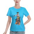 thumbnail image 1 of Women's Basic Short Sleeve T-Shirt Naruto Naruto Sasuke, 1 of 6