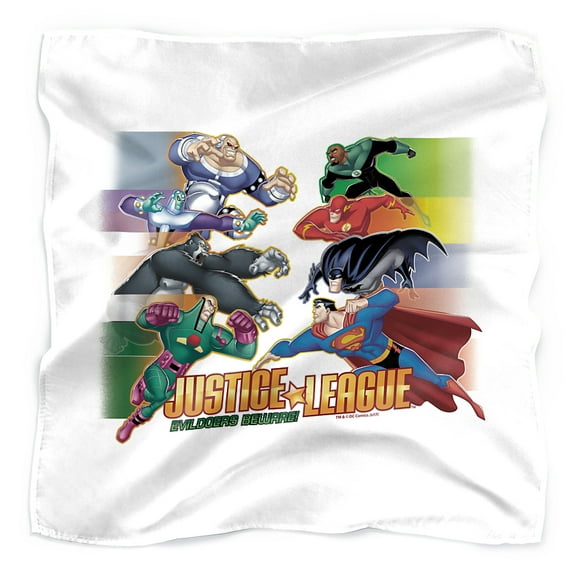 Green Lantern Evildoers Beware Bandana (21 in x 21 in)