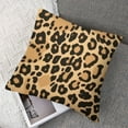 thumbnail image 7 of Acheng Leopard Print Throw Pillow Cover  Set of 2 Cheetah Safari Wild Animal Skin Texure Wildlife Lumbar Pillow Case Decorative Standard Pillow Cases Cushion Covers for Bed,Sofa 12x12in, 7 of 7