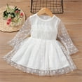 thumbnail image 2 of Robes pour Filles, Classification des Produits, Enfants, Tout-Petits, Bébés Filles, Robe à Manches Longues Unie à Pois, 2 of 7