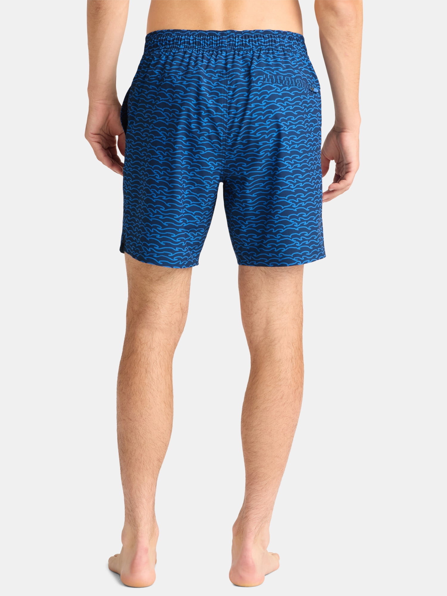 George Men's & Big Men's Performance Lined Swim Trunks, 7" Inseam, Sizes S-3XL