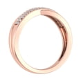 thumbnail image 2 of 1/4 Carat Diamond Wedding Band Ring in 10K Rose Gold (Ring Size 4.5) (I1-I2 Clarity), 2 of 4