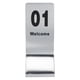 thumbnail image 5 of Números De Mesa De Acero Inoxidable 1-10 Accesorios De Doble Cara Para, 5 of 7