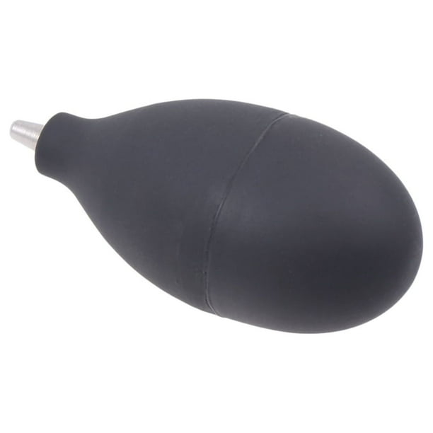 Soplador de aire con forma de bola y boquillas cortas, herramienta para limpiar polvo, bomba ovalada de goma, soplador de polvo para cámara, reloj, teléfono, teclado, filtro de lente.