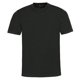 thumbnail image 2 of hajo Camiseta de hombre, pack de 2 - Básica, manga corta, cuello redondo, algodón, uni Negro M (Medium), 2 of 3
