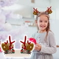 thumbnail image 1 of Ganfancp Navidad Horquilla Joyería Clip Accesorios para El Cabello Fiesta Horquilla Niños Liquidación Ventas Hoy Ofertas Prime Par de Pinzas Navideñas para El Pelo, 1 of 4