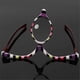 thumbnail image 3 of 2 Pack Magnifying Makeup Glasses Eye Make Up Spectacles Flip Down Lens Folding Cosmetic Womens Reading Glasses +2.50, 3 of 5