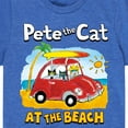 thumbnail image 3 of Pete The Cat - At The Beach - Toddler And Youth Short Sleeve Graphic T-Shirt, 3 of 6