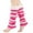 Hot Pink, variant on Tittly Slouch Socks Socks for Women Women's Winter Striped Knitted Sock Hairy Warm Leg Stacked Socks Christmas Warm Foot Cute Socks Hats for Men Black One Size