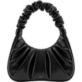 thumbnail image 2 of Jinsinto JW PEI Sac à Main Hobo Froncé pour Femme Gabbi Noir, 2 of 7