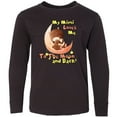 thumbnail image 3 of Inktastic My Mimi Loves Me To The Moon and Back Long Sleeve Youth T-Shirt, 3 of 5