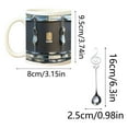 thumbnail image 4 of 2025 Funny Popular Black Vintage Drum Mug New Drum Coffee Mug Drummer Coffee Mug Ceramic Mug Music Birthday Gift For Women Men, 4 of 7