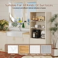 thumbnail image 7 of No Drill Expandable Closet Shelf, Adjustable Storage Organizer, Space Saver for Wardrobe, 7 of 7