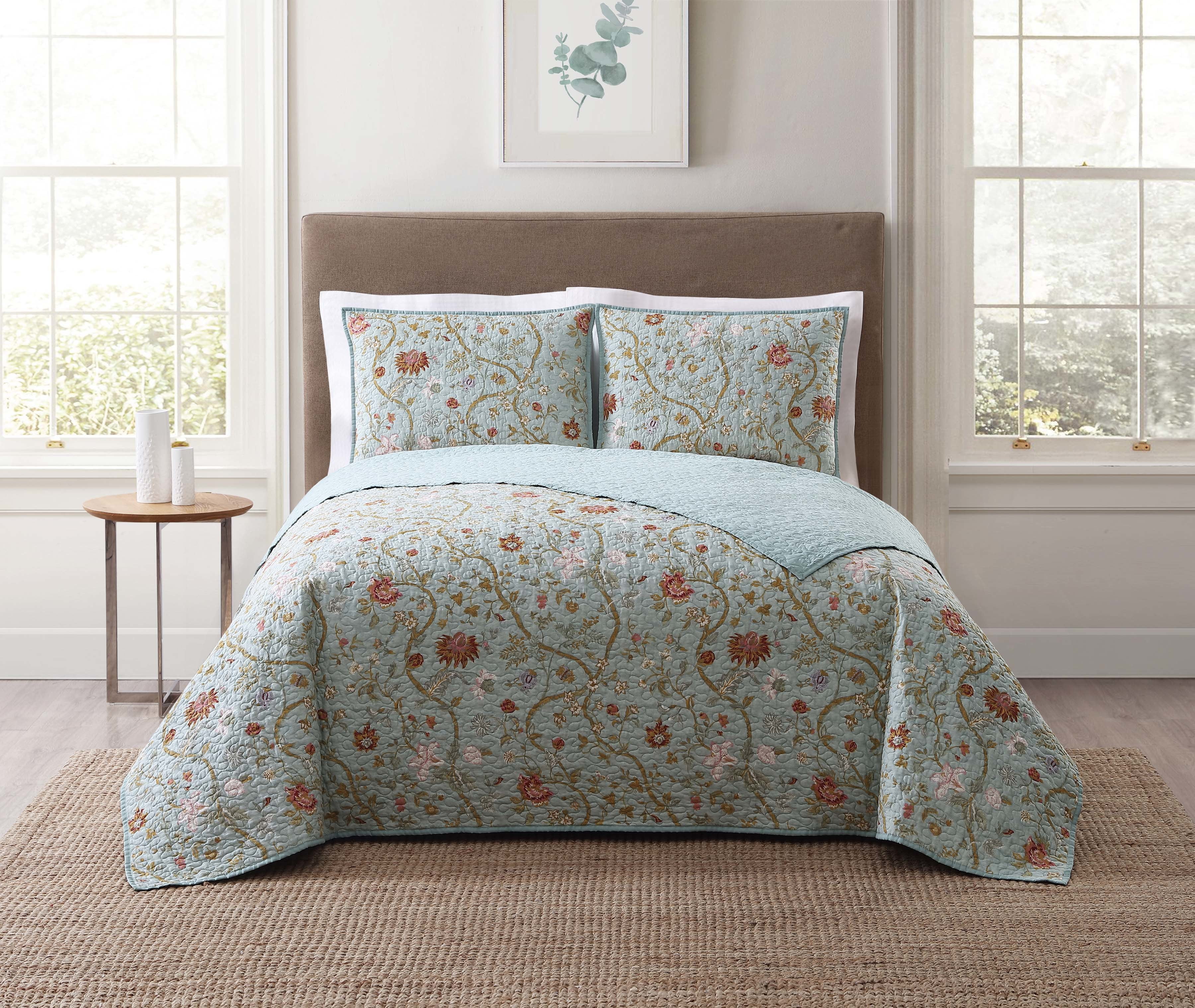Style 212 Bedford Blue Full / Queen XL Quilt Set