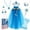 Blue, variant on Little Girls Princess Dress up Trunk Multicolour Cape Jewelry Gift Set for Birthday Party Halloween Carnival 3-8 Years