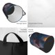 thumbnail image 2 of Balery Night Sky Wolf Cesta de ropa redonda con asas, impermeable, independiente, para ropa, juguetes, dormitorio y familia-Medium, 2 of 6