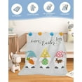 thumbnail image 2 of Happy Easter Gnomes Throw Blankets, Carrot Rabbit Bunny Colorful Eggs Soft Fleece Blanket Decorative for Home Sofa Couch Chair Living Bedroom,30x40 Inches,, 2 of 6