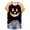 Black_1, variant on Godom Halloween Shirts for Women Funny Halloween Shirt Fall Short Sleeve Tshirts Tops