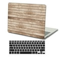 thumbnail image 3 of KSK KAISHEK Hard Case for Old MacBook Air 13 inchs 2010-2017 A1369 & A1466 + Black Keyboard Cover, Wood grain 61, 3 of 5