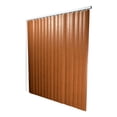 thumbnail image 2 of persiana vertical de pvc 140 x 160 cm café madera, 2 of 7