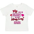thumbnail image 3 of Inktastic My Heart Belongs to My Nana Boys or Girls Toddler T-Shirt, 3 of 5