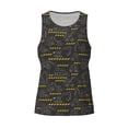 thumbnail image 4 of Gaeub Retro Excavator Men's Athletic Tank Top, Workout Sleeveless Shirts, Running Tank Tops for Gym, Running, Training - X-Large, 4 of 9