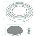 thumbnail image 5 of Best Pet Supplies Corrugated Cardboard Cat Scratcher Refill Pads and Lounger, Recycled Material, Adult Cats, 5 of 5