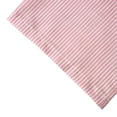 thumbnail image 6 of Men's Cotton Linen Polo Shirts Short Sleeve Striped V Neck Shirt Collared Beach Shirts Pink, 6 of 8