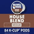 thumbnail image 3 of Maxwell House House Blend Medium Roast K-Cup® Coffee Pods, 84 ct Box, 3 of 16
