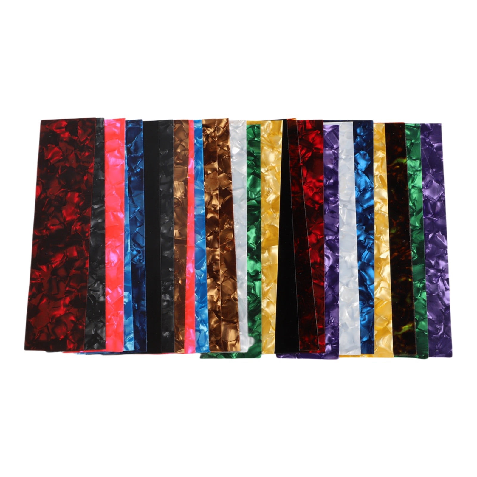 25Pcs Guitar Pick Punch Customize DIY Celluloid Sheet Film Strips