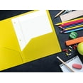 thumbnail image 4 of 7Pack Heavy Duty Plastic Folders with 2 Pockets for Letter Size Paper, Assorted Color Plastic Pockets Folders for Office,School, 4 of 5