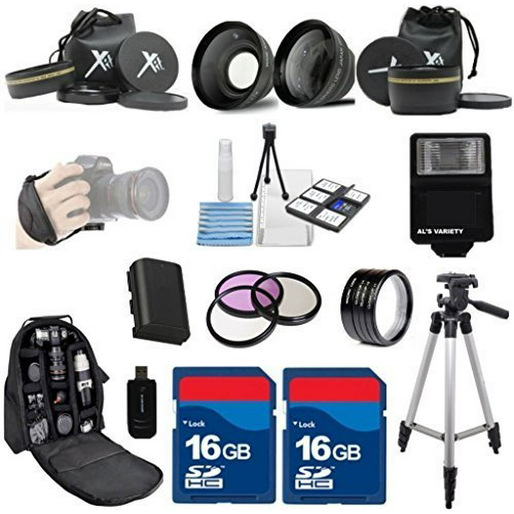 Accessory Kit for Canon Rebel 5D Mark III Camera with Canon 1855mm