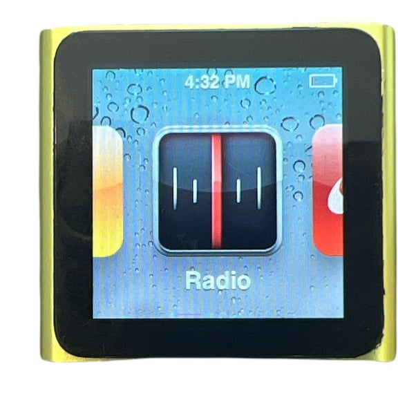 Pre-Owned iPod Nano 6th Gen 8GB Green, MP3 Music Player