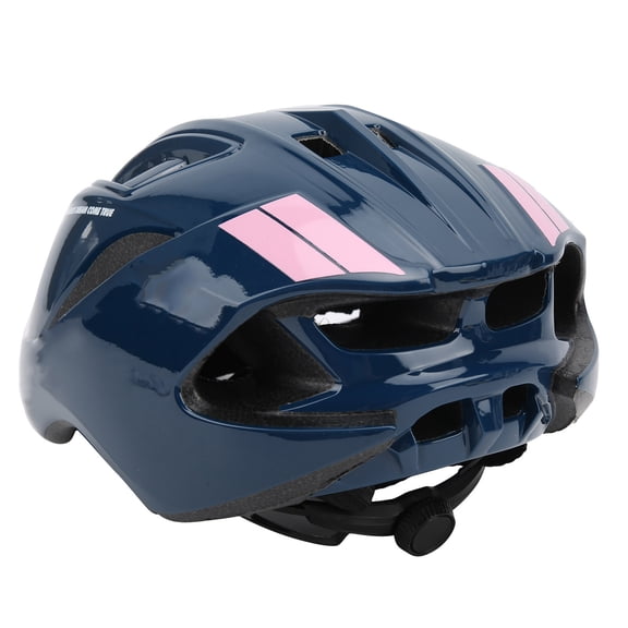 RNOX Adult Unisex Bicycle Helmet Adjustable Double Buckle Lightweight Commuter Mountain Road Cycling Safety Helmet with Multi-Layer Protection for Men and Women, Dark Blue (11.42 inches / 29.00 cm)