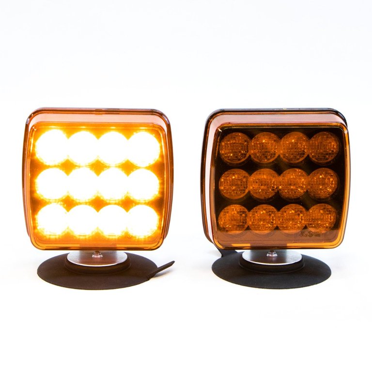 VULCAN Battery-Operated Flashing Amber Beacon