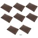 thumbnail image 5 of Injueey Mantel Individual de PVC de 8 piezas, reutilizable, antideslizante, resistente al desgarro, Rectangular, a prueba de humedad, lavable, Mostrada, 5 of 6