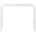 thumbnail image 3 of SAFAVIEH Atka Modern Glam Acrylic Console Table, Clear, 3 of 5