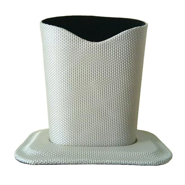 Estuche para gafas de escritorio de PU antiarañazos con soporte para gafas de sol, moderno y Plata