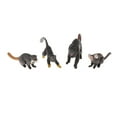 thumbnail image 4 of 4pcs High Simulation Hand-Painted Realistic Monkey Animal Decorative Collection Gift for Kids Children Boys Educational Toys, 4 of 6