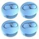 thumbnail image 2 of Clips de funda nórdica de 4 piezas Sunnimix pinzas para sábanas antideslizantes clips de edredón azul, 2 of 8