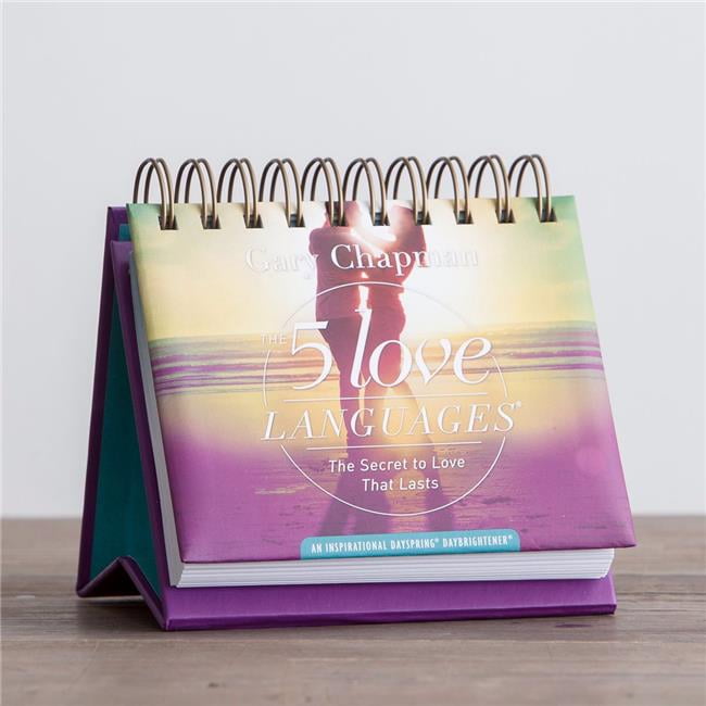 Dayspring Cards 95255 Calendar 5 Love Languages Day Brightener