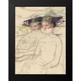 thumbnail image 2 of Green, Jacob 15x18 Black Modern Framed Museum Art Print Titled - Masked Masters (At the Opera), 2 of 5