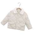 thumbnail image 3 of Esaierrr Boys Girls Winter Coats Lightweight down Jackets for Toddler Kids Button with Pocket Thickening Snowsuit Warm Cotton Coat Fall Winter 1-7Y, 3 of 7
