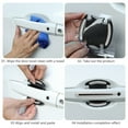 thumbnail image 6 of RNLUGM Car Accessories Car Door Handle Protection Film Reflective Invisible Door Bowl Protection Sticker Carbon Fiber Door Handle Sticker Paint Scratch Sticker, 6 of 6