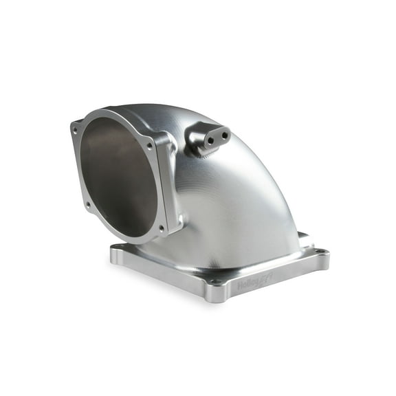 Holley EFI 300-253 Billet 4500 EFI Throttle Body Intake Elbow-LS